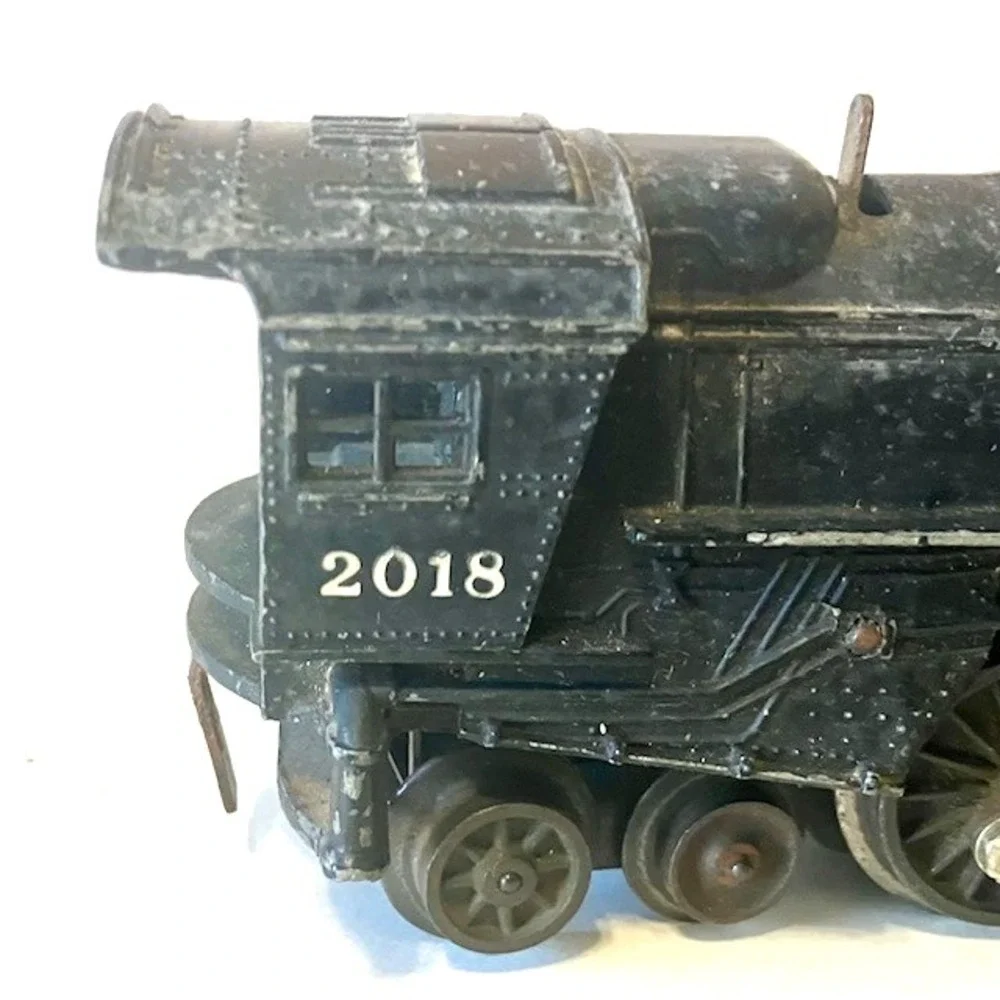 VTG Lionel 2018 027 Train 2-6-4 Locomotive Whistle Tender Untested O Gauge AS IS